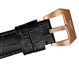 Aquacy Bronze CuSn8 Series Automatic Men's 200m Watch 44mm Black/Brown Dial