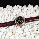 Marble Dial Watch Laying on stones Picture