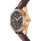 Marble Dial Watch Crown Side View Picture
