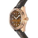TIGERS EYE STONE Watch Crown Side View Picture