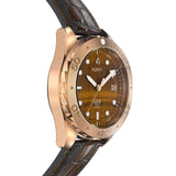 TIGERS EYE STONE Watch Left Side View Picture