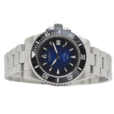 Aquacy 1769 Hei Matau Men's Automatic 300M Vintage Blue Black Dive Watch ETA 2824 1769.BLB.B.S.ET - 2