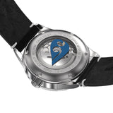 Aquacy Automatic Black Mother of Pearl Dial Watch Caseback