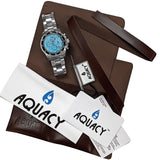 Aquacy Automatic Chronograph Watch Mint With Packaging