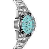 Aquacy Automatic Chronograph Watch Mint Side View