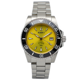 Aquacy 1769 Hei Matau Men's Automatic 300M Yellow Diver Watch ETA 2824 1769.Y.B.S.ET - 1