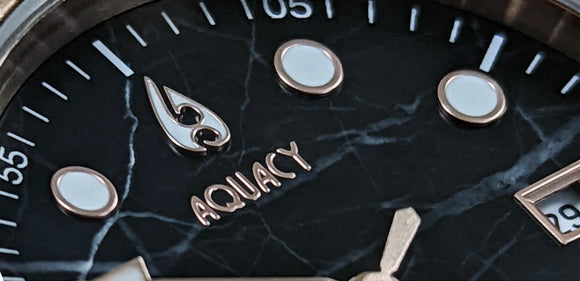 Black Marble Watch Dial
