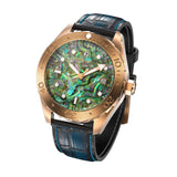 Abalone Watch Frontal Slight Angle View Picture