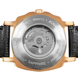 Aquacy Bronze CuSn8 Series Automatic Men's 200m Watch 44mm Black/Gray Dial