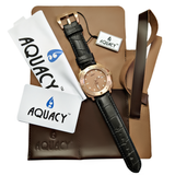 Aquacy Bronze CuSn8 Series Automatic Men's 200m Watch 44mm Bronze Dial