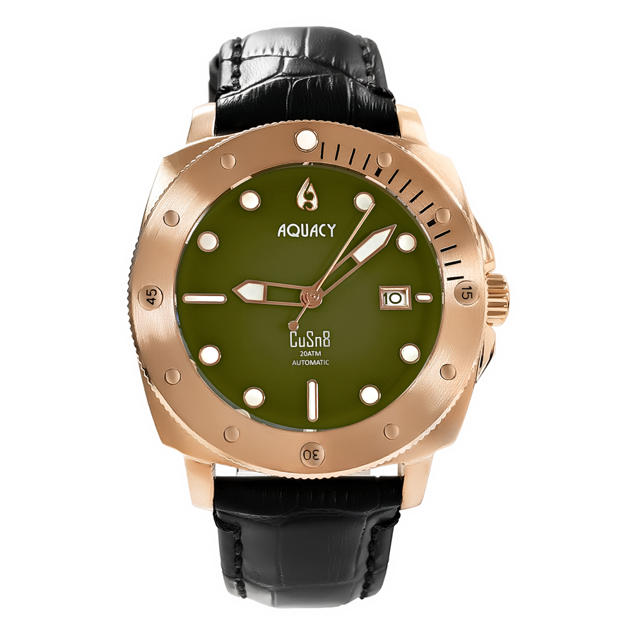 Buy Aquacy Bronze CuSn8 Series Automatic Men's 200m Watch 44mm Buy Aquacy Bronze CuSn8 Series Automatic Men's 200m Watch 44mm