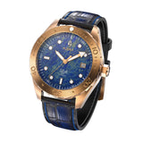 Lapis Lazuli Watch Frontal Slight Angle View Picture