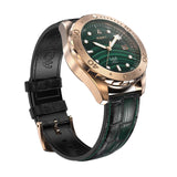 Malachite Watch With green Strap View Picture
