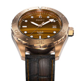 TIGERS EYE STONE Watch Front Angle View Picture