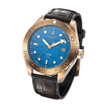 Turquoise Watch Frontal Slight Angle View Picture