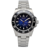 Aquacy 1769 Hei Matau Men's Automatic 300M Vintage Blue Black Dive Watch ETA 2824 1769.BLB.B.S.ET - 1