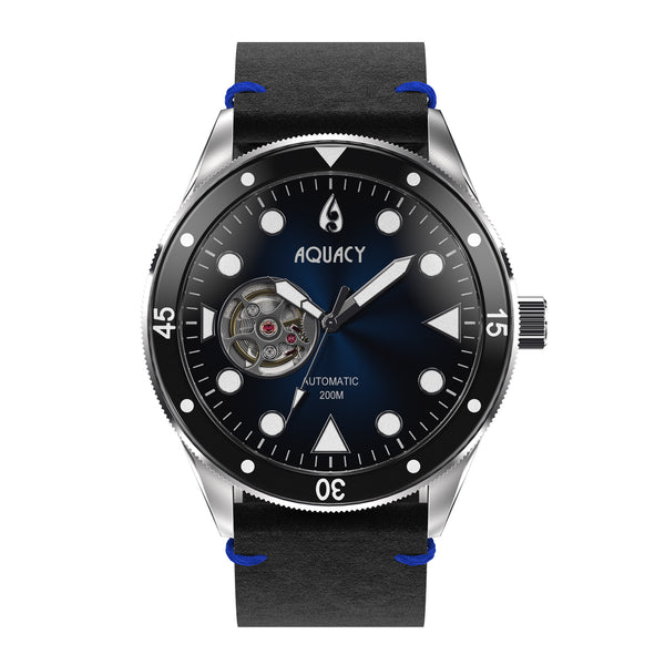 Aquacy Japan Automatic SII NH38 With 24 Jewels CD.38.BLB.B.L