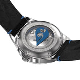 Aquacy Automatic Blue Mother of Pearl Dial Watch Caseback
