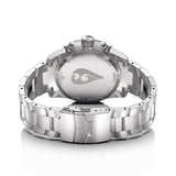 Aquacy Automatic Chronograph Watch Mint Caseback and Bracelet
