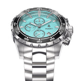 Aquacy Automatic Chronograph Watch Mint Frontal View Picture